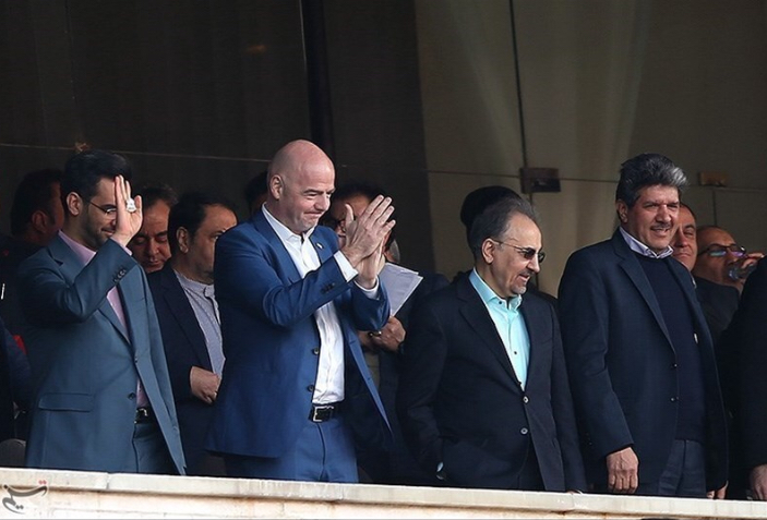 واکنش اینفانتینو به میزبانی ایران از جام جهانی ۲۰۲۲ قطر