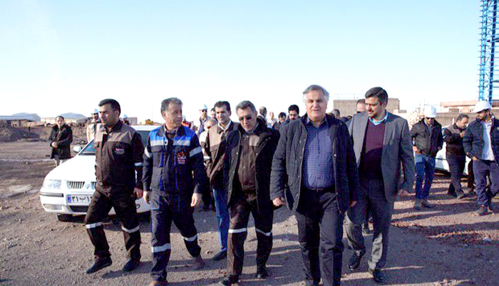 سرمایه‌گذاری فولاد خوزستان در سنگان